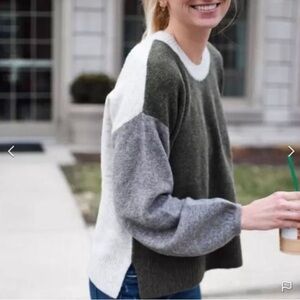 MADEWELL Payton Coziest Yarn Color Blend Size Small Alpaca wool blend